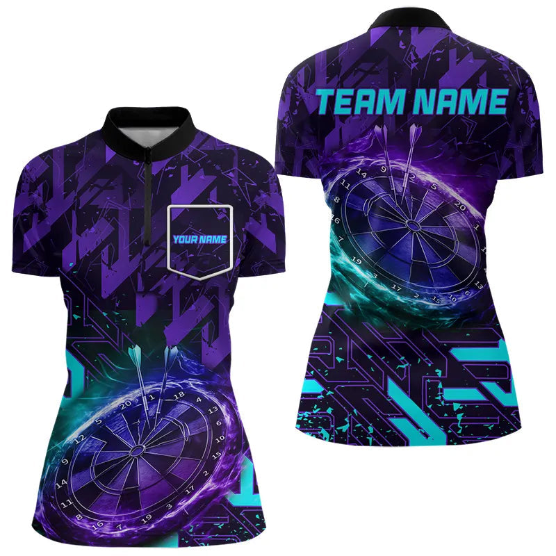 Women Darts Custom purple blue Darts Team Darts gifts NQS9449