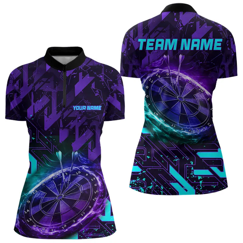 Women Darts Custom purple blue Darts Team Darts gifts NQS9449