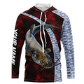 Catfish fishing, women custom Performance Long Sleeve Fishing NQS2438