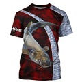Catfish fishing, women custom Performance Long Sleeve Fishing NQS2438