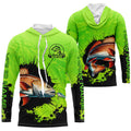 Personalized Redfish fishing Performance long sleeve Fishing, Red drum fishing | Green NQS6940