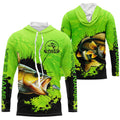 Personalized Walleye fishing Performance long sleeve Fishing, Walleye fishing | Green NQS6941