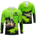 Personalized Bass fishing Performance long sleeve Fishing, Bass fishing | Green NQS5871