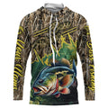 Bass fishing Camo Custom name UV protection long sleeves Bass fishing NQS800