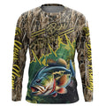 Bass fishing Camo Custom name UV protection long sleeves Bass fishing NQS800