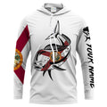 Mahi mahi Fishing Florida Flag patriotic Customize long sleeves fishing NQS2247