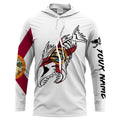 Fish reaper Fishing Florida Flag patriotic Customize Name long sleeves fishing NQS2242