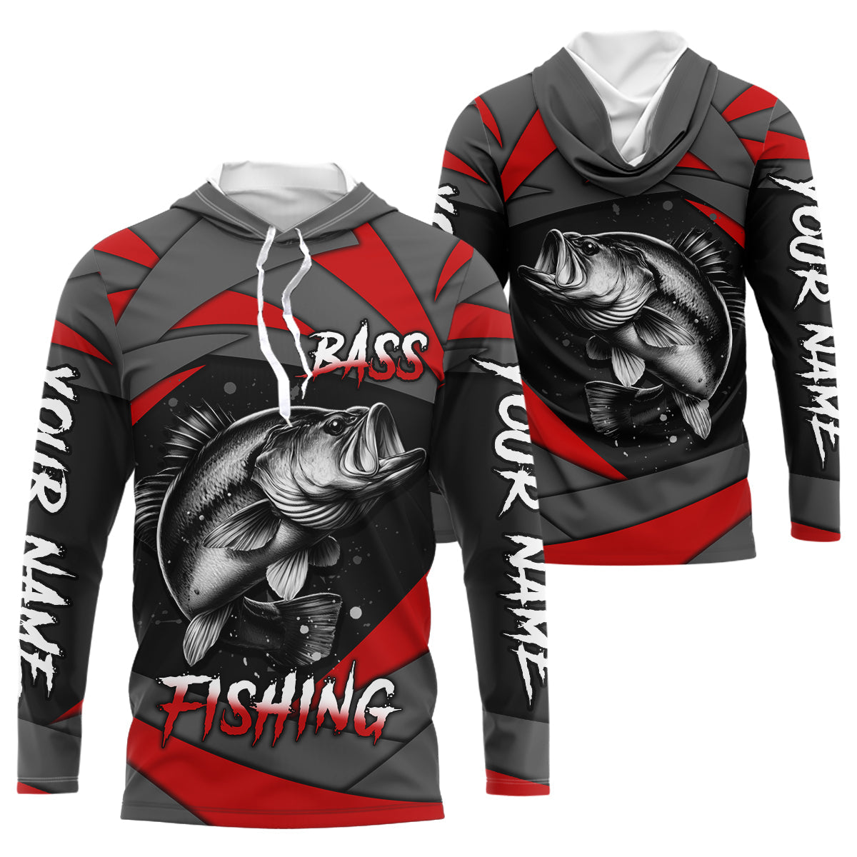 Largemouth Bass Fishing Custom name Bass Fishing for Team, personalized fishing gifts NQS7840