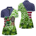 American flag St Patrick day shamrock pattern custom St Patrick Team Darts NQS9582