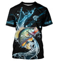 Crappie fishing blue water Custom performance long sleeve fishing, Crappie fishing NQS9094