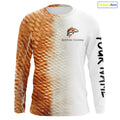 Personalized Red Scales Performance Redfish Fishing, custom Redfish fishing tournament