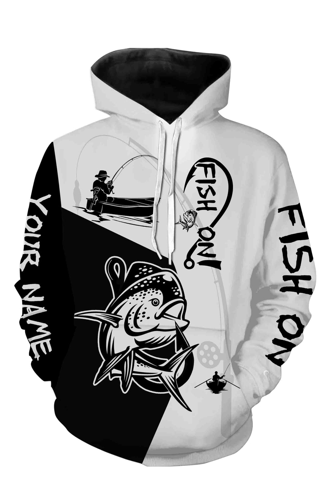 Mahi Mahi Fish On Custome Name 3D All Over Printed For Adult And Kid Personalized Fishing gift NQS359