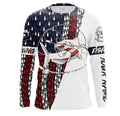 Catfish Fishing 4th of July American flag Patriotic gifts for Fisherman - Fishing Gift for Dad Christmas, Birthday FSD2145