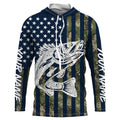 Walleye Fishing American Flag Camo custom performance fishing, Women, Youth/Kids FSD3552