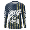 Walleye Fishing American Flag Camo custom performance fishing, Women, Youth/Kids FSD3552