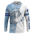 Ice Fishing Largemouth Bass Winter Fishing Performance Long Sleeve, Fisherman Gifts FSD2657