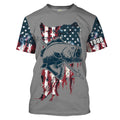 Archery Bowfishing American Flag Customize Name 3D All Over printed, Women - Personalized Fishing Gifts FSD2222