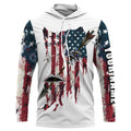 Archery Bowfishing American flag Patriotic custom name UV protection, Personalized gifts FSD3196