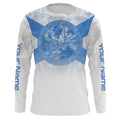 Florida Flag Performance Fishing, Personalized FL Fishing UV Protection Apparel, Fisherman Fishing FSD2676