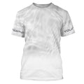 Personalized Water Wave White Performance, Fishing Tournament UV Protection Long Sleeve, Fishing FSD2671