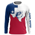TX Fishing tattoo Texas Flag UV protection quick dry customize name long sleeves UPF 30+ FSD1643