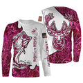 Fishing and Hunting Deer and Bass Pink camo all over print, - Personalized Gift FSD3190