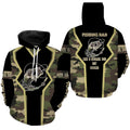Bass tattoo Fishing Dad Fishing gifts for Dad Like a Normal Dad But Cooler custom Name Full printing FSD1754