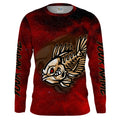 Fish Skeleton Custom Name Fishing UV Protection Quick-dry Personalized Tournament Long Sleeve Bass FSD2379