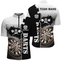 Personalized White Black Darts Custom Darts Darts