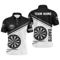Black White Grunge Dart With Name Custom Women Darts Dart