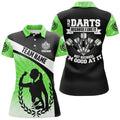 I Play Darts Because I Like It Green Halo Darts Dart