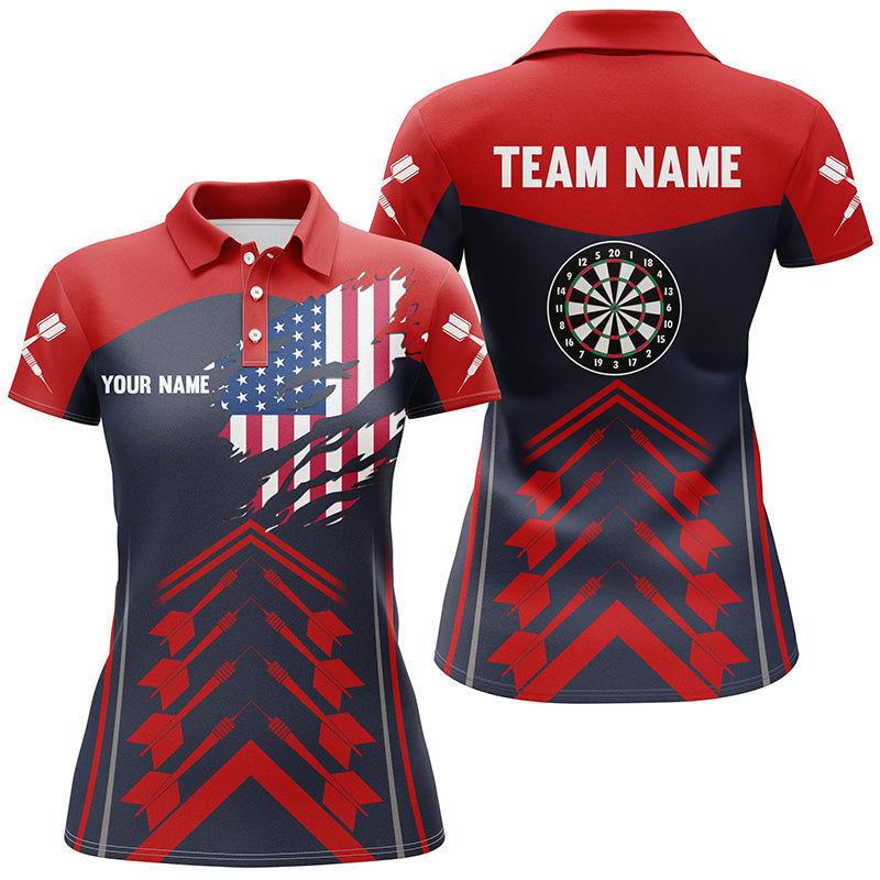 Navy Red Us Flag Darts Custom Patriot Darts Dart