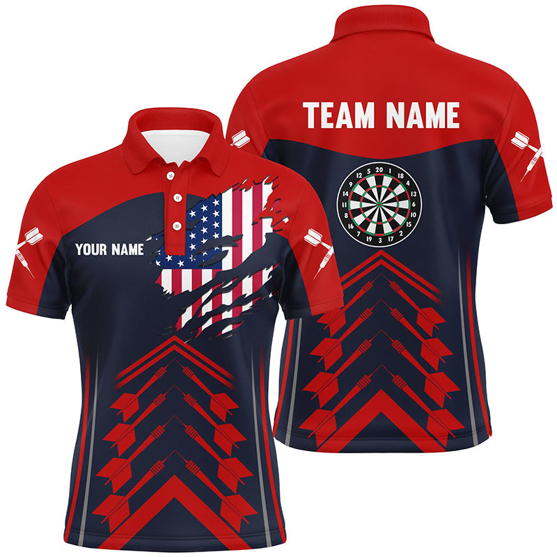Navy Red Us Flag Darts Custom Patriot Darts Dart