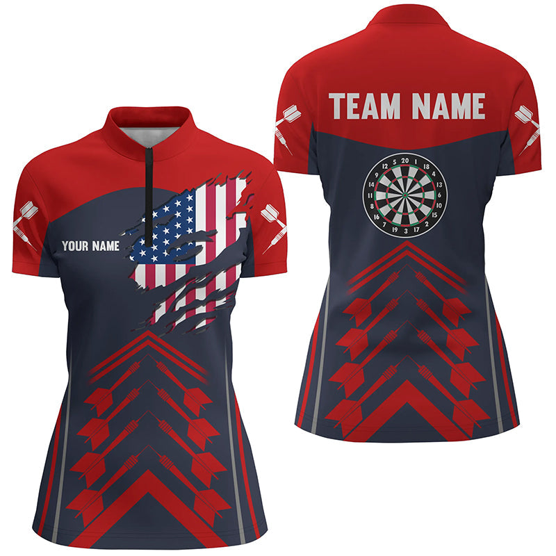 Navy Red Us Flag Darts Custom Patriot Darts Dart