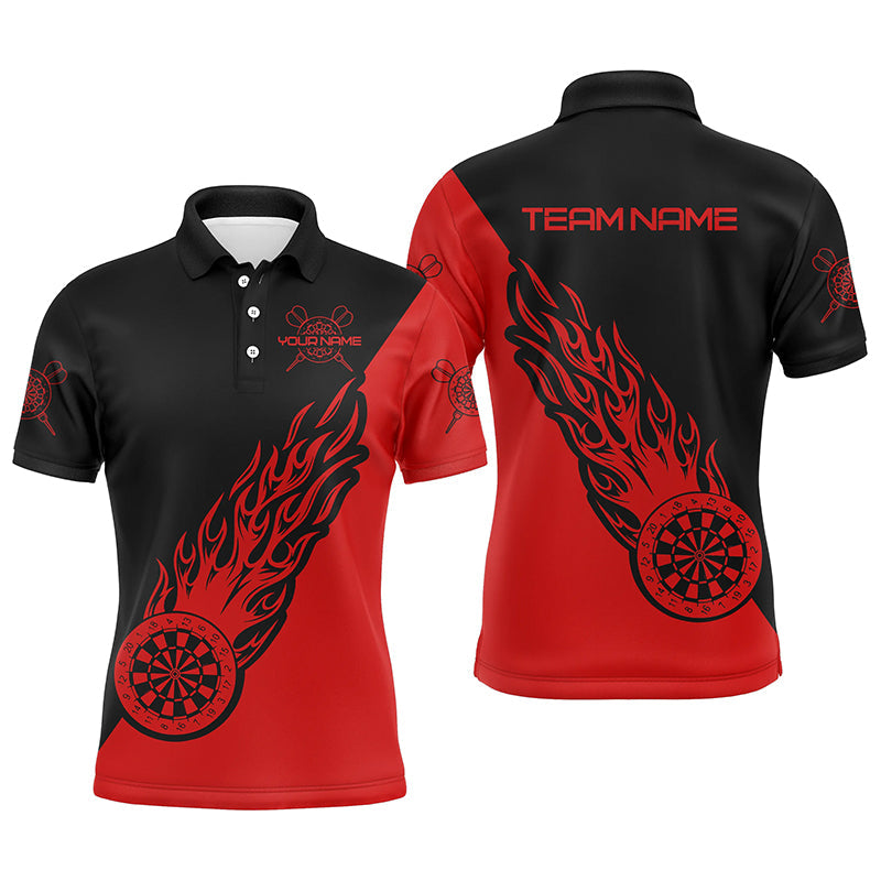Personalized Red Black Flame Darts Custom Women Darts Dart