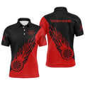 Personalized Red Black Flame Darts Custom Women Darts Dart