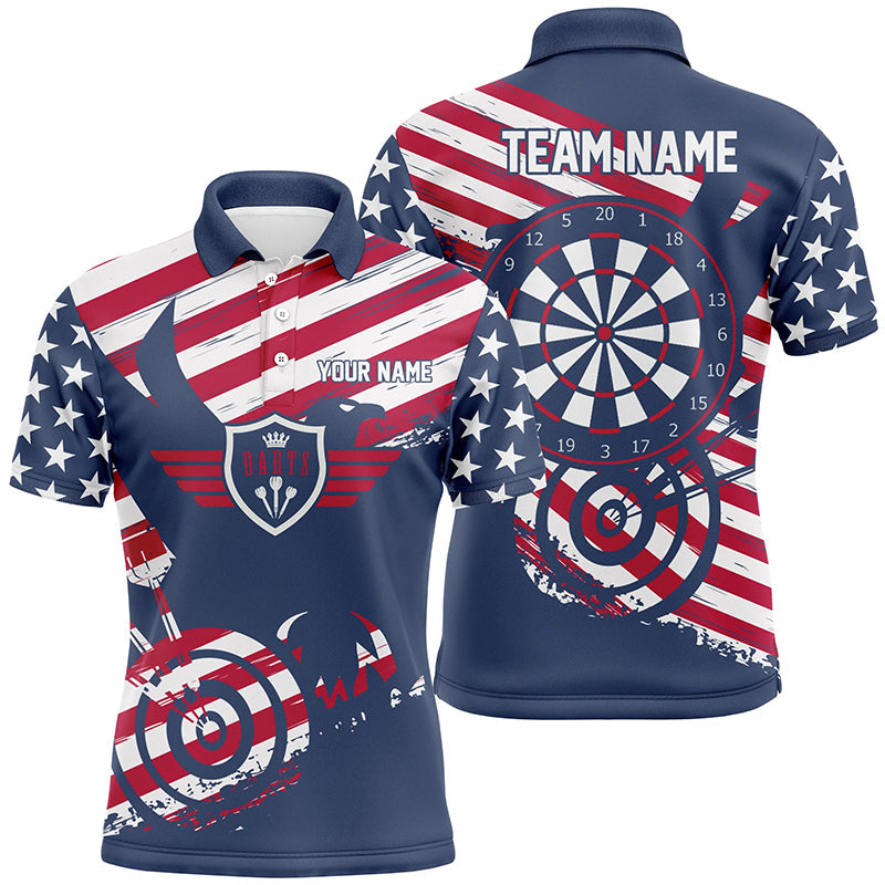 Personalized American Flag Red Blue Darts Patriotic Darts