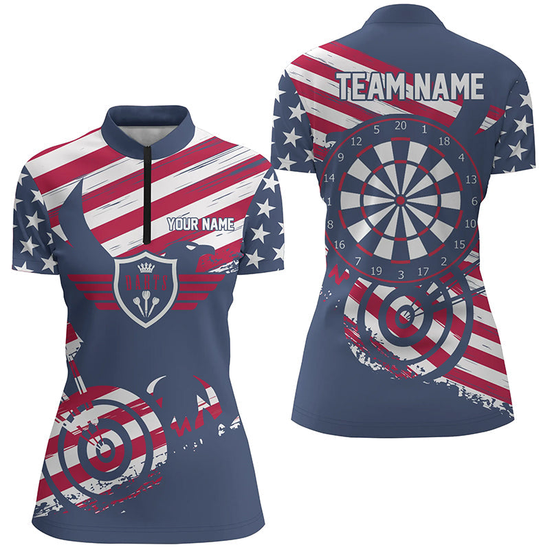 Personalized American Flag Red Blue Darts Patriotic Darts