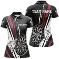 Personalized Darts Quarter-zip Retro Geometric Darts Dart