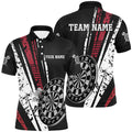 Personalized Darts Quarter-zip Retro Geometric Darts Dart