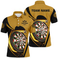 Personalized Yellow Black Light Cool Darts Custom Darts