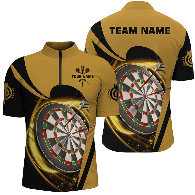 Personalized Yellow Black Light Cool Darts Custom Darts