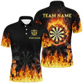 Personalized 3D Fire Flame Darts Custom Cool Darts Team