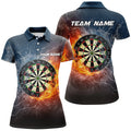 Fire and Water Dartboard Personalized Darts Women Darts