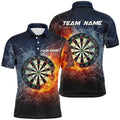 Fire and Water Dartboard Personalized Darts Women Darts