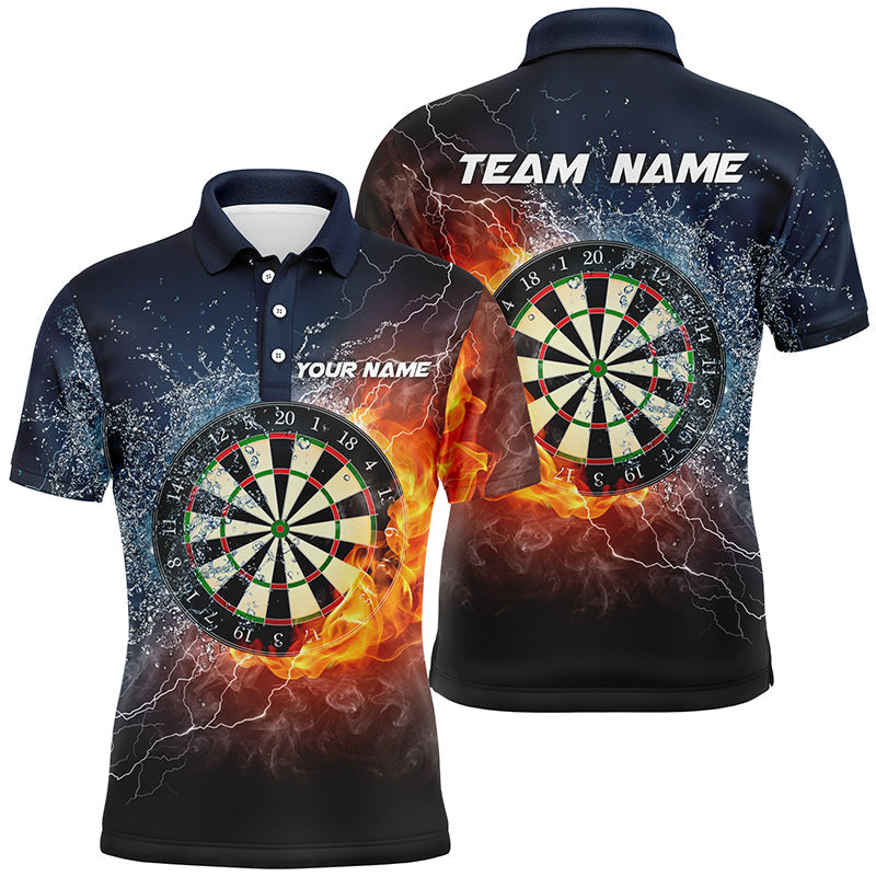 Fire and Water Dartboard Personalized Darts Women Darts