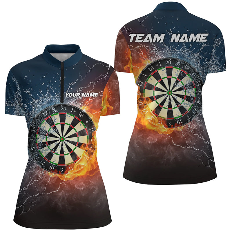Fire and Water Dartboard Personalized Darts Women Darts
