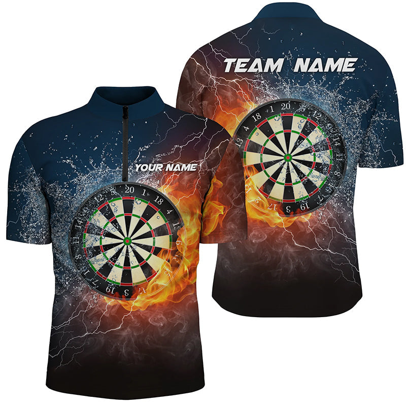 Fire and Water Dartboard Personalized Darts Women Darts