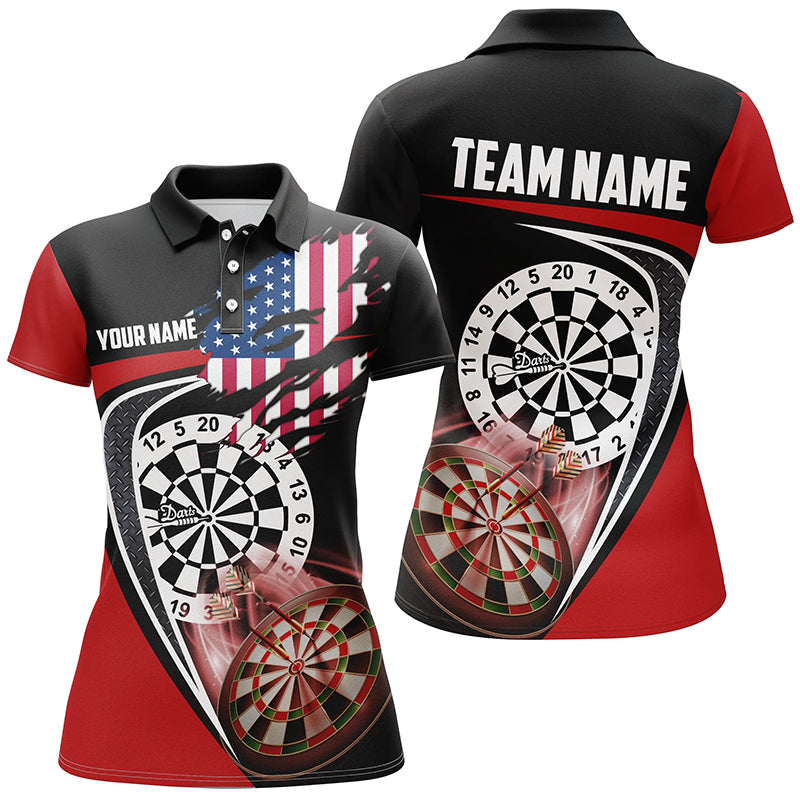 Black Red American Flag Darts Custom Patriotic Dart