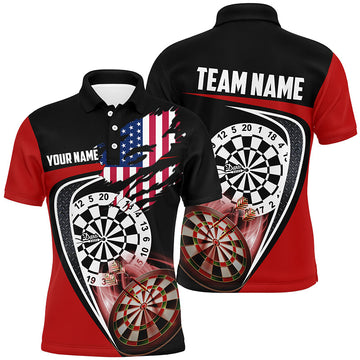 Black Red American Flag Darts Custom Patriotic Dart